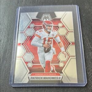 Panini Kansas City Chiefs Card - Red and White Patrick Mahomes